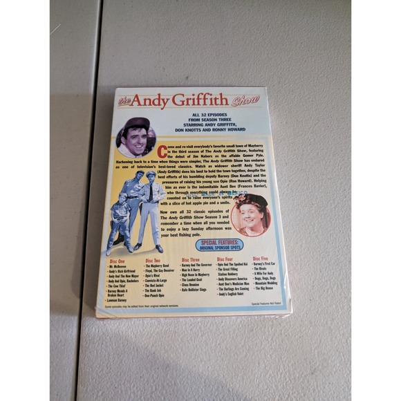The Andy Griffith Show - The Complete Third Season (DVD, 2005, 5-Disc Set) - Picture 2 of 5